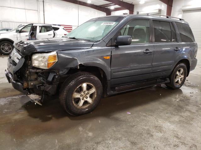 HONDA PILOT EX 2006 with VIN 5FNYF18616B015861 - Photo from auction