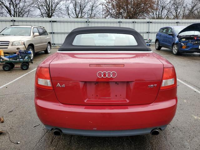 Photo 6 from auction – 2006 AUDI A4 with VIN WAUAC48H36K008892