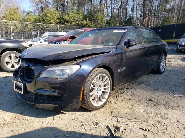 BMW 750 LXI 2013 with VIN WBAYF8C59DD140860 - Photo from auction