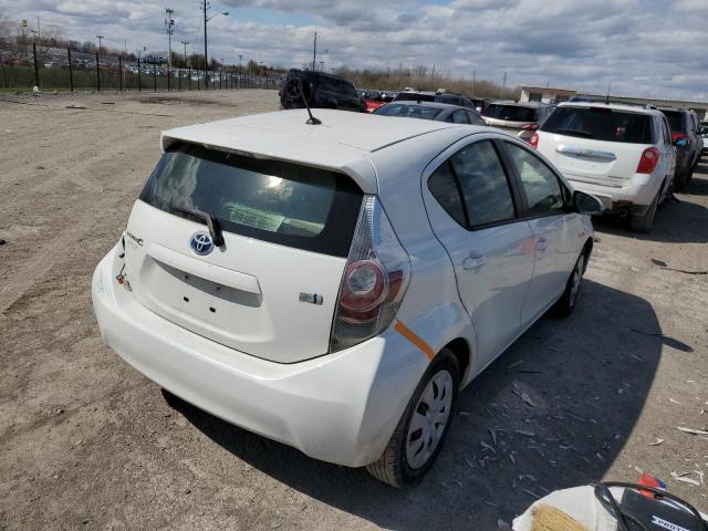 Photo 3 from auction – 2012 TOYOTA PRIUS C with VIN JTDKDTB32C1023462