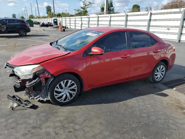 TOYOTA COROLLA L 2015 with VIN 2T1BURHEXFC308034 - Photo from auction