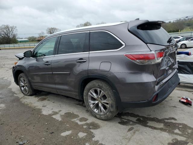 Photo 2 from auction – 2016 TOYOTA HIGHLANDER with VIN 5TDJKRFH0GS324413