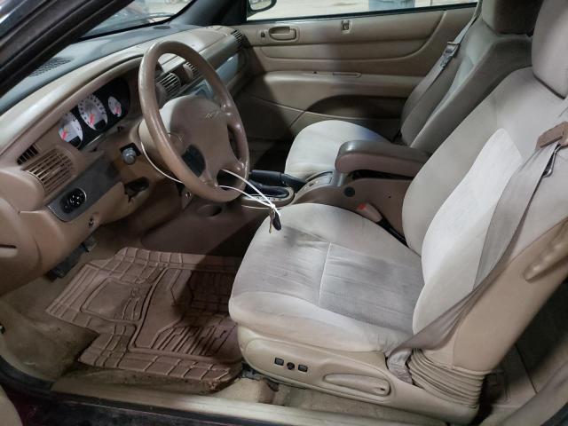 Photo 7 from auction – 2004 CHRYSLER SEBRING GT with VIN 1C3EL75R24N294365