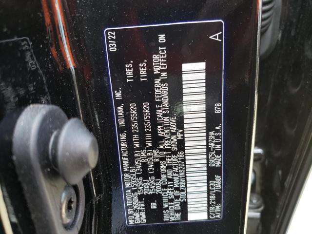 Photo 14 from auction – 2022 TOYOTA HIGHLANDER with VIN 5TDLZRBH1NS207186