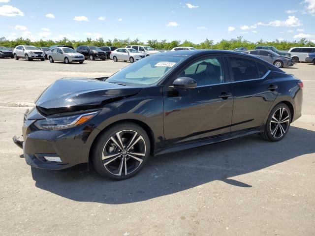 NISSAN SENTRA SR 2021 with VIN 3N1AB8DV4MY308385 - Photo from auction