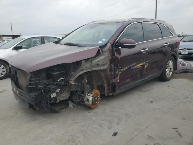 KIA SORENTO LX 2018 with VIN 5XYPG4A30JG416636 - Photo from auction