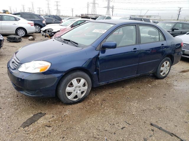 TOYOTA COROLLA CE 2003 with VIN JTDBR32E230024488 - Photo from auction