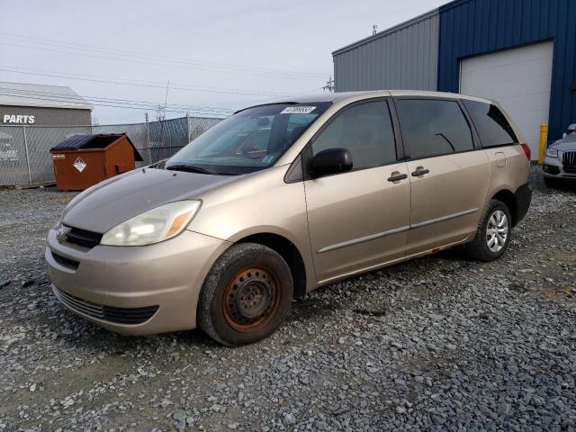 TOYOTA SIENNA CE 2004 with VIN 5TDZA29C04S185781 - Photo from auction