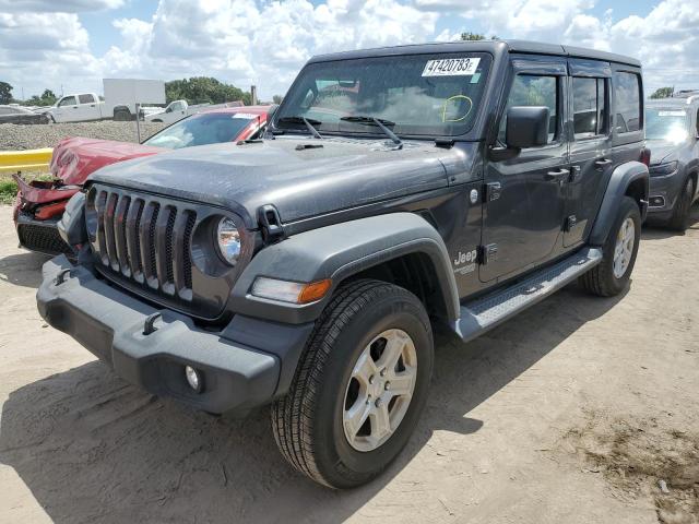 JEEP WRANGLER U 2018 with VIN 1C4HJXDG8JW243103 - Photo from auction