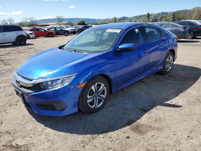 HONDA CIVIC LX 2017 with VIN 2HGFC2F57HH513416 - Photo from auction