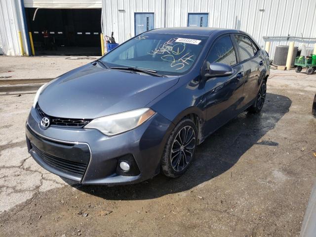 TOYOTA COROLLA L 2014 with VIN 2T1BURHE1EC109405 - Photo from auction
