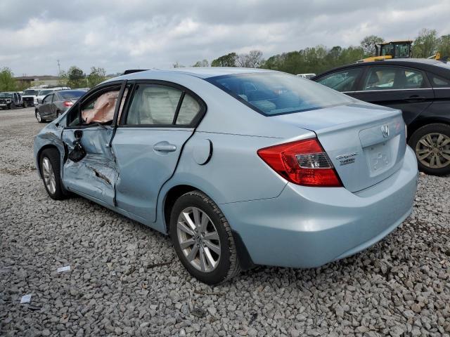 Photo 2 from auction – 2012 HONDA CIVIC EX with VIN 19XFB2F84CE087152