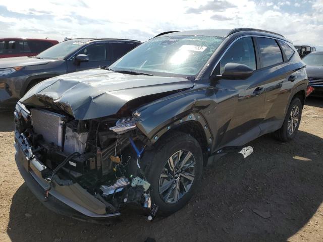 HYUNDAI TUCSON BLU 2022 with VIN KM8JBCA14NU029052 - Photo from auction