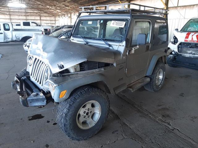 JEEP WRANGLER / 2000 with VIN 1J4FA49S6YP741088 - Photo from auction