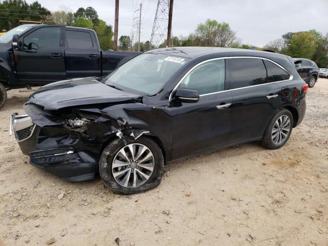 ACURA MDX TECHNO 2016 with VIN 5FRYD3H42GB006943 - Photo from auction