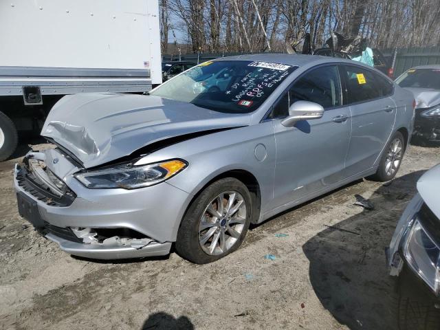FORD FUSION SE 2017 with VIN 3FA6P0PU0HR197493 - Photo from auction