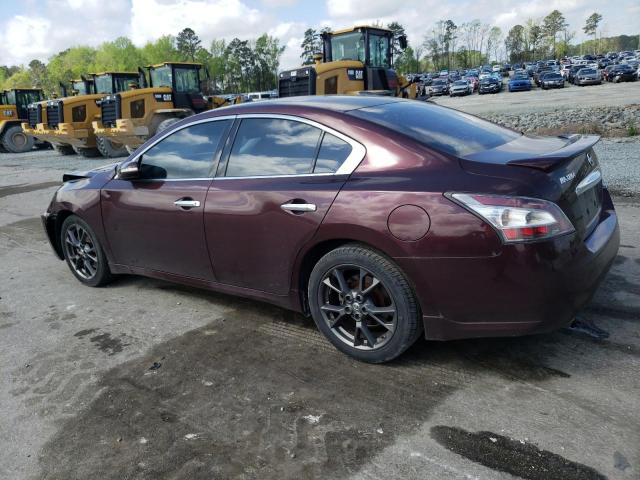 Photo 2 from auction – 2014 NISSAN MAXIMA S with VIN 1N4AA5AP9EC470131