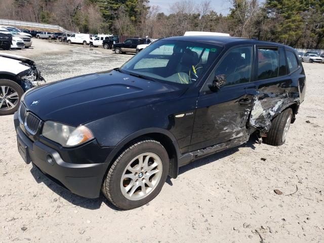 BMW X3 2.5I 2004 with VIN WBXPA73404WC35249 - Photo from auction