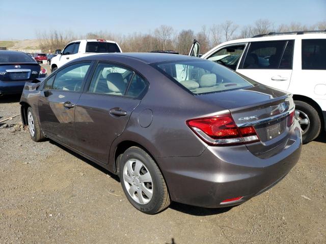Photo 2 from auction – 2015 HONDA CIVIC LX with VIN 19XFB2F53FE289684