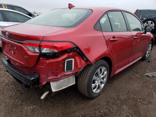 Photo 3 from auction – 2020 TOYOTA COROLLA LE with VIN JTDEPRAE6LJ039786