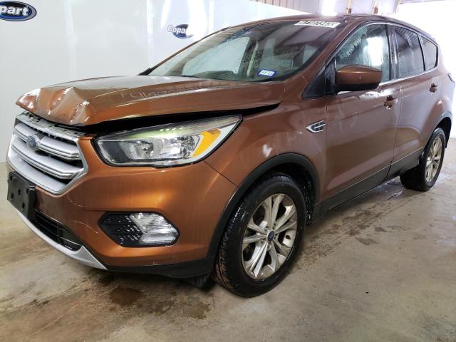 FORD ESCAPE SE 2017 with VIN 1FMCU0GD0HUE75657 - Photo from auction