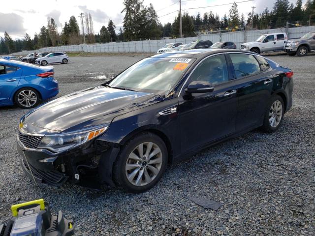 KIA OPTIMA EX 2016 with VIN 5XXGU4L3XGG010172 - Photo from auction