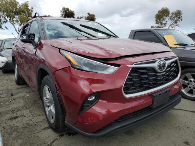 Photo 4 from auction – 2022 TOYOTA HIGHLANDER with VIN 5TDZZRAH5NS550806