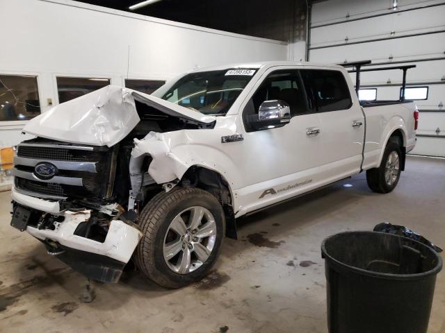 FORD F150 SUPER 2018 with VIN 1FTFW1EG8JFE67671 - Photo from auction