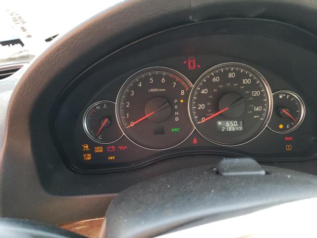 Photo 9 from auction – 2008 SUBARU LEGACY with VIN 4S3BL626787211526