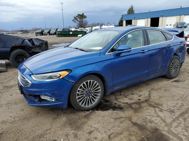 FORD FUSION TIT 2018 with VIN 3FA6P0D97JR247019 - Photo from auction