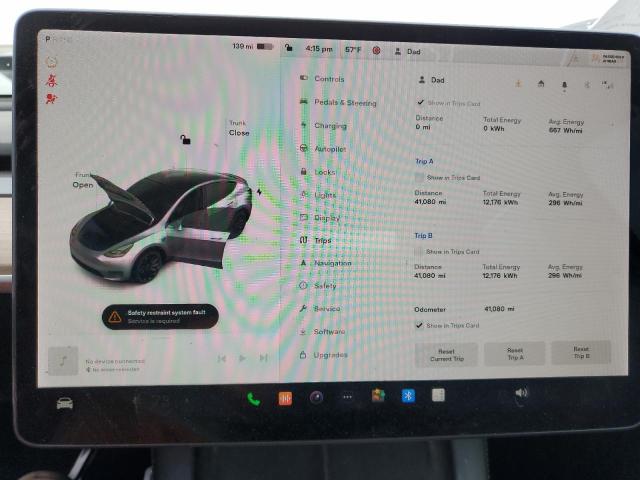 Zdjęcie 9 z aukcji – 2021 TESLA MODEL Y z VIN 5YJYGDEF7MF215627