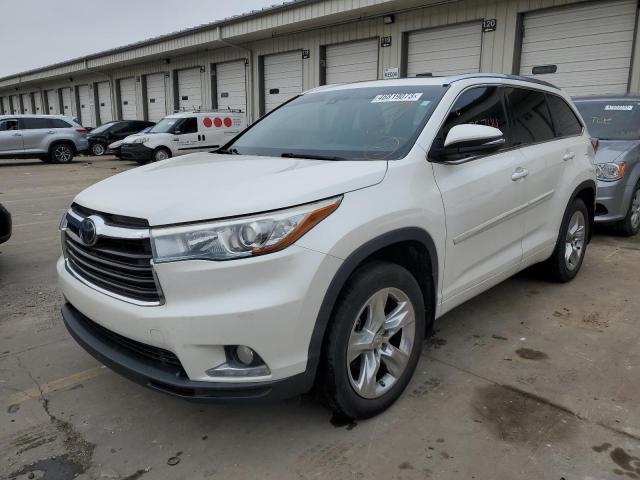 TOYOTA HIGHLANDER 2014 with VIN 5TDDKRFHXES012982 - Photo from auction