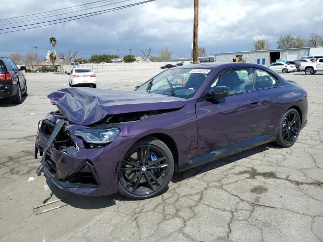 BMW M240XI 2022 with VIN 3MW53CM07N8C51763 - Photo from auction