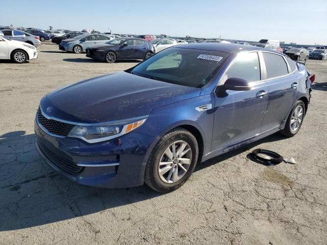 KIA OPTIMA LX 2018 with VIN 5XXGT4L30JG191485 - Photo from auction