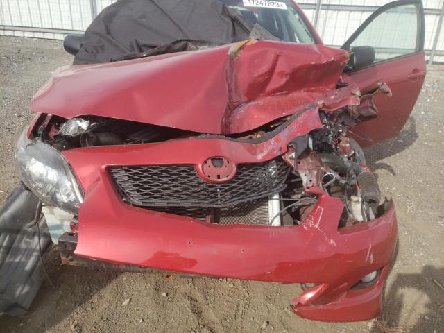 Photo 11 from auction – 2009 TOYOTA COROLLA BA with VIN 1NXBU40E69Z061564