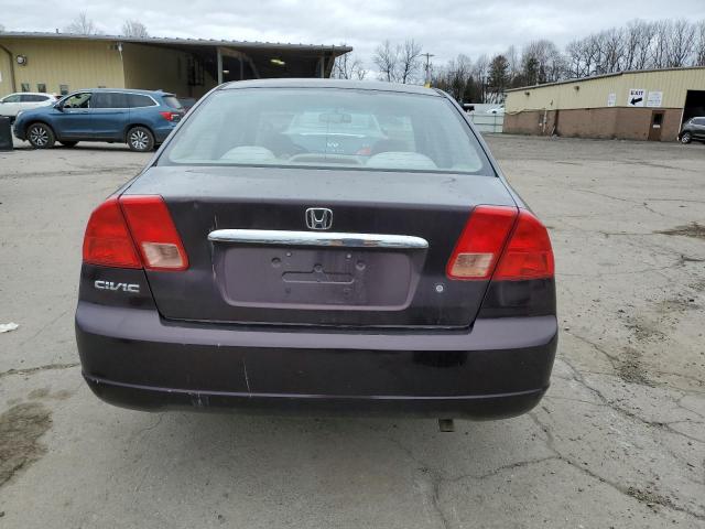 Photo 6 from auction – 2001 HONDA CIVIC LX with VIN 2HGES16511H508663