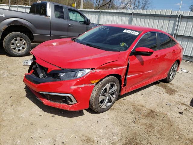Photo 1 from auction – 2019 HONDA CIVIC LX with VIN 2HGFC2F65KH544745