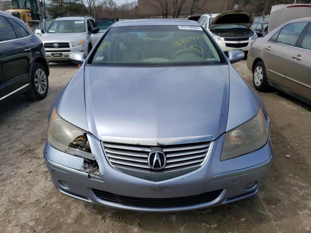 Photo 5 from auction – 2006 ACURA RL with VIN JH4KB16566C009593
