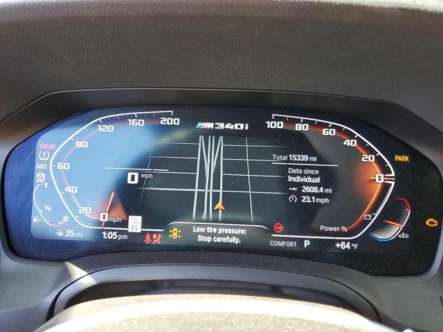 Photo 9 from auction – 2022 BMW M340I with VIN 3MW5U7J03N8C34726