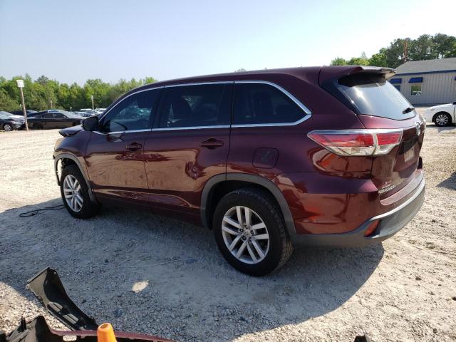Photo 2 from auction – 2014 TOYOTA HIGHLANDER with VIN 5TDZARFH3ES008345
