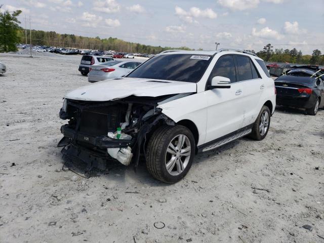 MERCEDES-BENZ ML 350 2015 with VIN 4JGDA5JB7FA593589 - Photo from auction