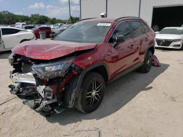 TOYOTA RAV4 LE 2020 with VIN 2T3H1RFVXLC061901 - Photo from auction