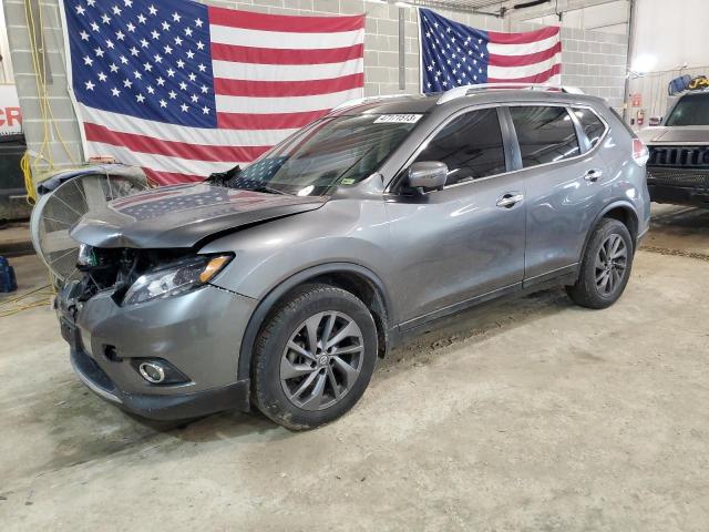 NISSAN ROGUE S 2016 with VIN 5N1AT2MV2GC772954 - Photo from auction