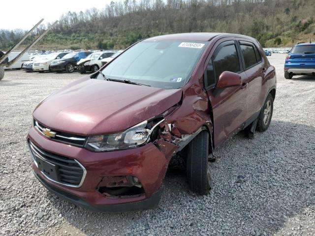 CHEVROLET TRAX LS 2017 with VIN 3GNCJNSB1HL164594 - Photo from auction