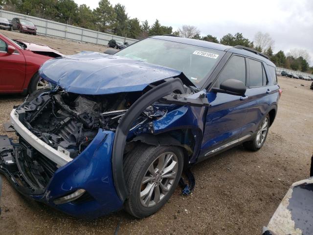 FORD EXPLORER X 2020 with VIN 1FMSK8DH8LGA65025 - Photo from auction