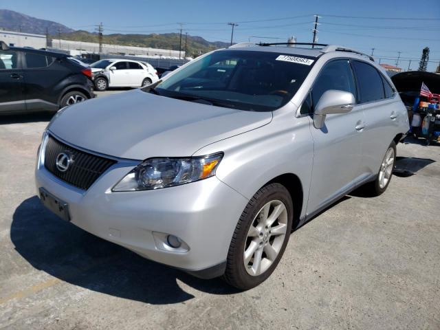 LEXUS RX 350 2010 with VIN 2T2ZK1BA6AC039952 - Photo from auction
