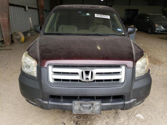 Photo 5 from auction – 2007 HONDA PILOT LX with VIN 5FNYF28147B016630