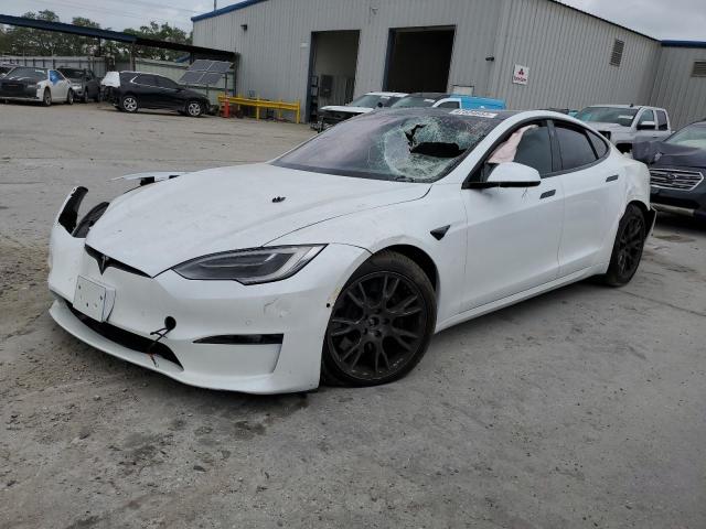 TESLA MODEL S 2022 with VIN 5YJSA1E64NF458660 - Photo from auction