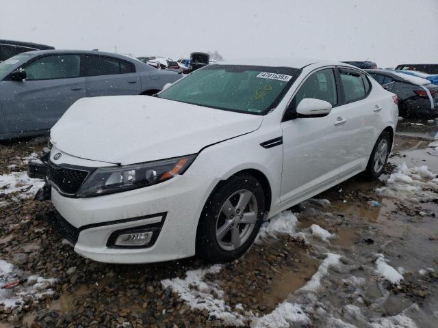 KIA OPTIMA LX 2015 with VIN 5XXGM4A75FG434217 - Photo from auction
