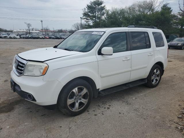 HONDA PILOT EXL 2012 with VIN 5FNYF4H53CB039275 - Photo from auction